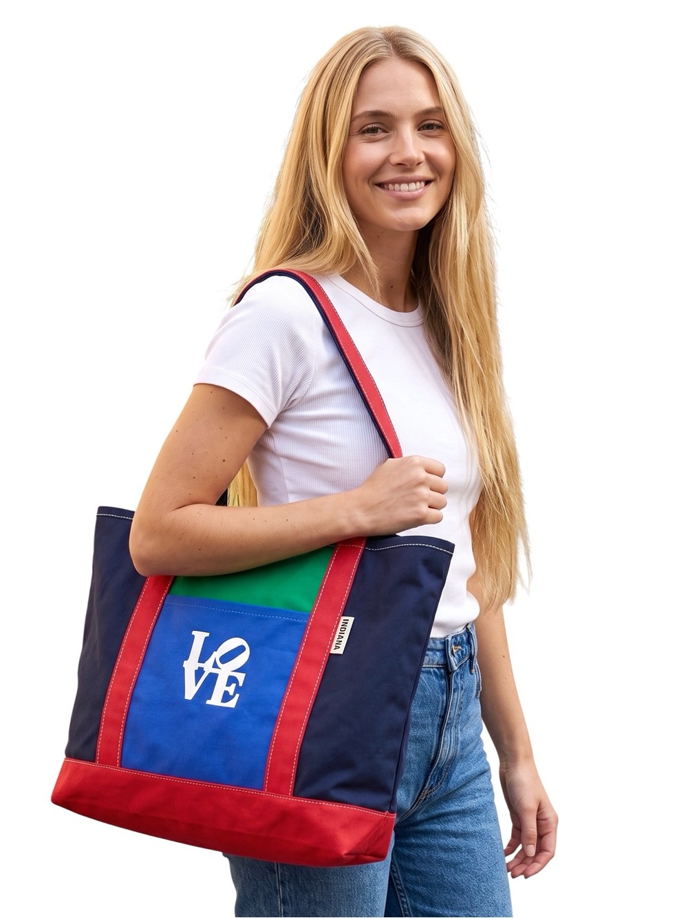 Gap Robert Indiana Love Tote Bag LOVE